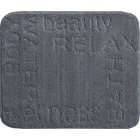 PREDLOŽKA PRED BIDET, 40/50 cm - antracitová, Basics, textil/plast (40/50cm) - Grund