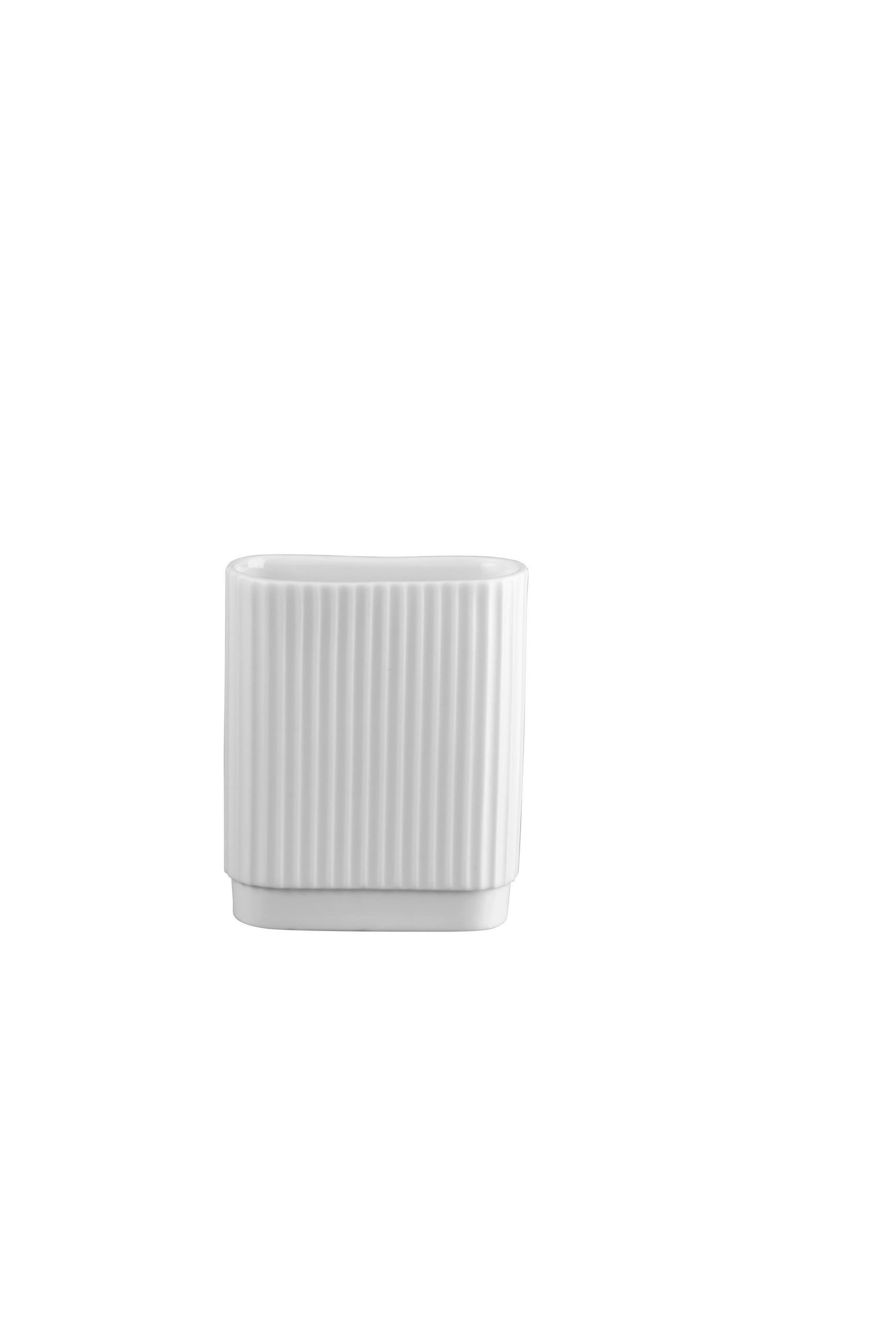 VASE 9 cm  - Weiss, Basics, Keramik (7,5/9/3cm) - ASA