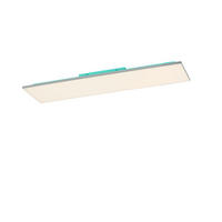 LED-PANEEL 100/25/6,2 cm  - Weiß, Design, Kunststoff/Metall (100/25/6.2cm) - Just Light