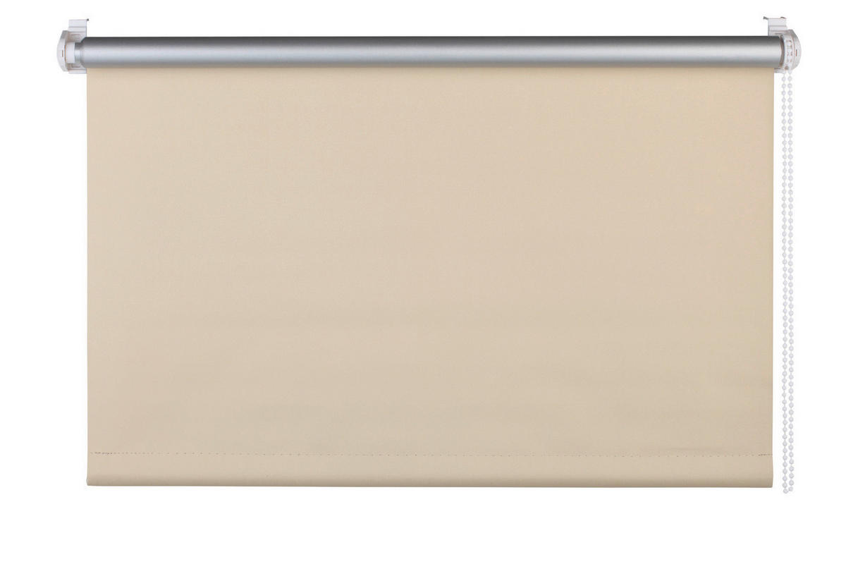 ROLLO  halbtransparent  75/160 cm    - Beige, Basics, Kunststoff (75/160cm)