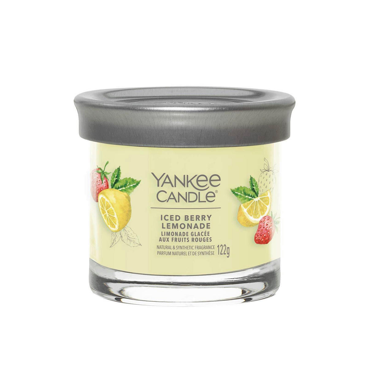 DIŠEČA SVEČA - Basics, kovina/steklo (8/7,1/8cm) - Yankee Candle