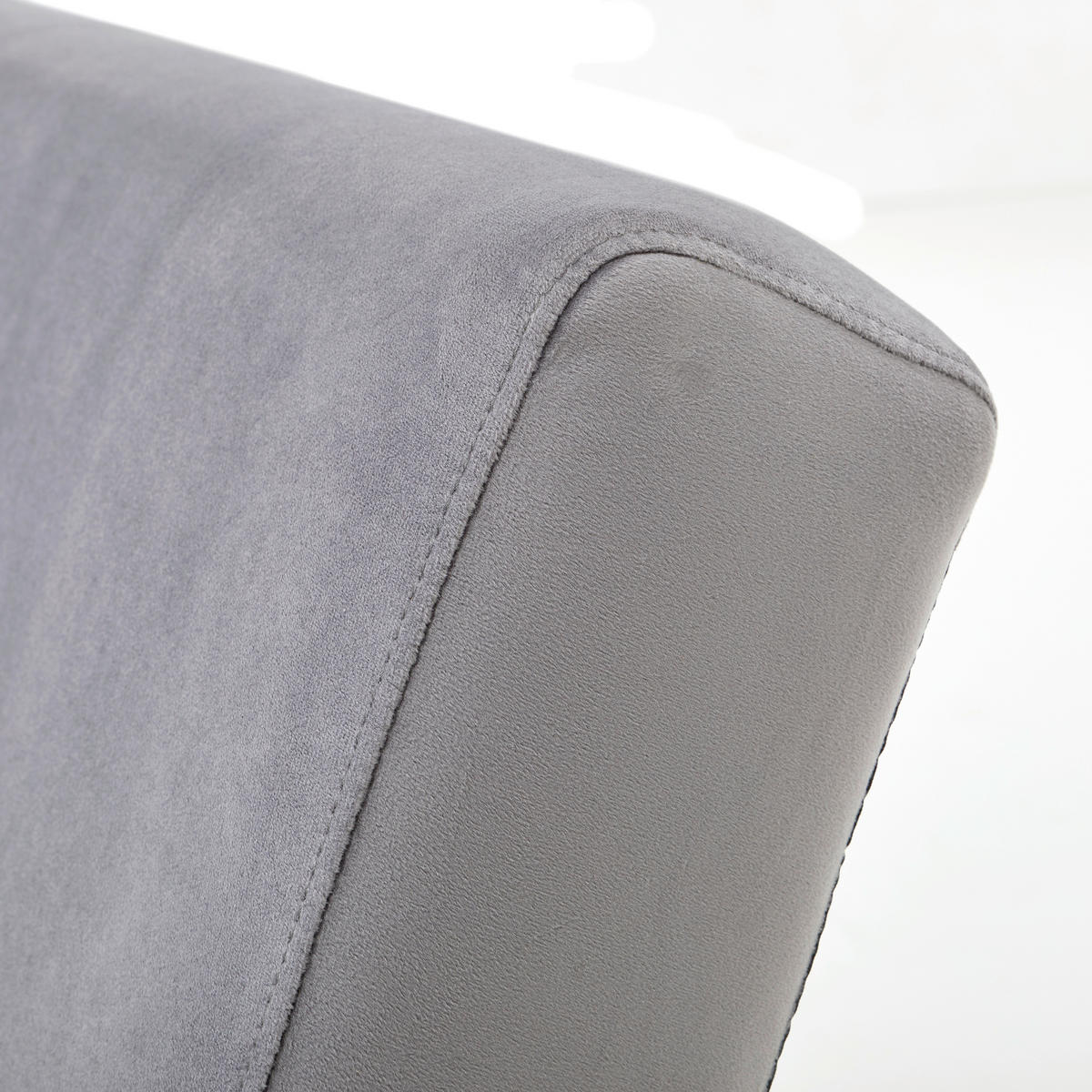ROZKLADACIA POHOVKA, textil, svetlosivá - prírodná farba/svetlosivá, Design, drevo/textil (141/81/90cm) - Carryhome