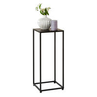 BLUMENSTÄNDER Metall  - Schwarz, LIFESTYLE, Metall (25/25/60cm) - Landscape