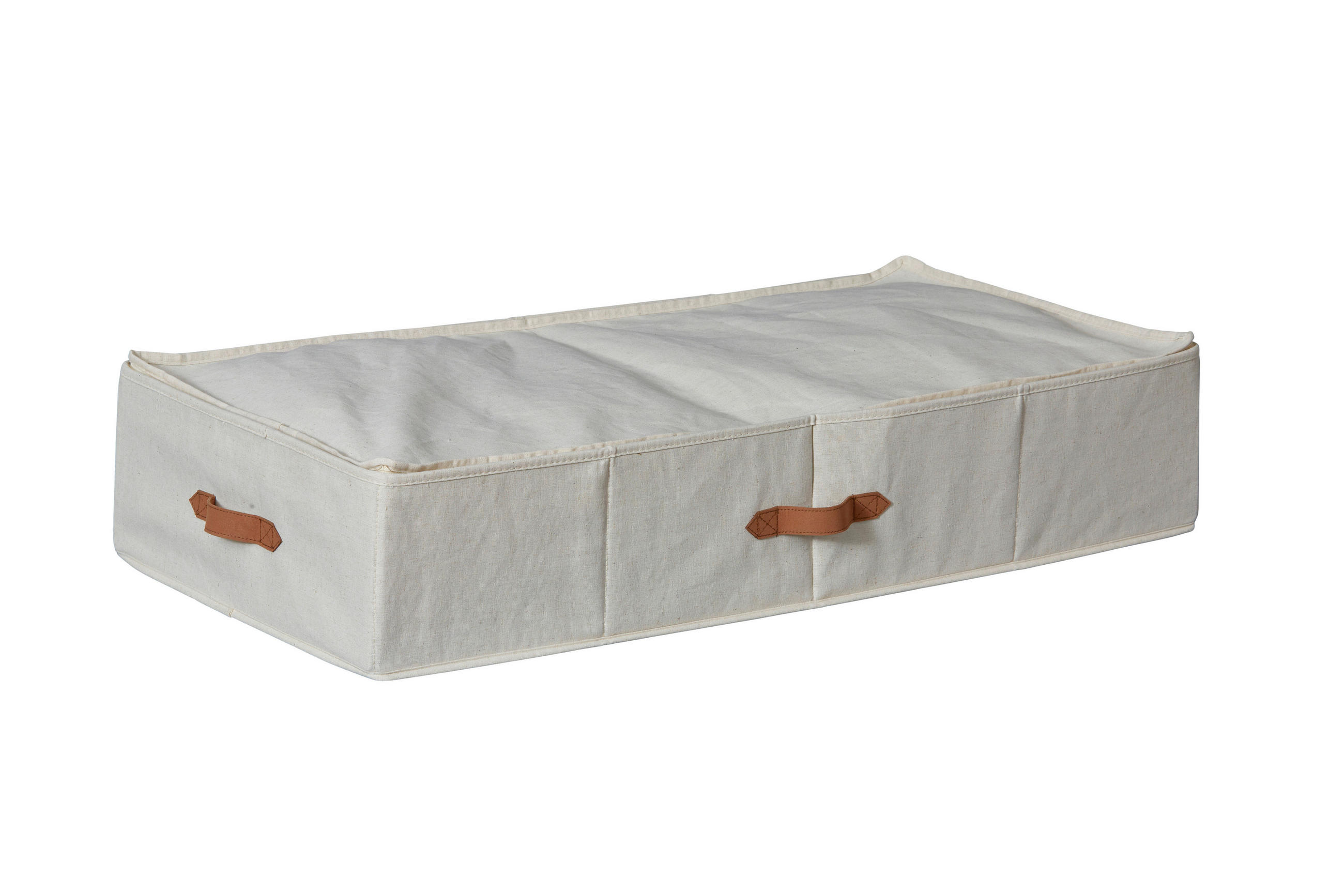 AUFBEWAHRUNGSBOX Premium  - Beige, Basics, Textil (90/45/18cm) - Store It