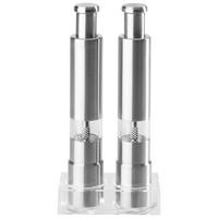 MLÝNEK NA SŮL A PEPŘ - barvy nerez oceli, Basics, kov (7,8/15,6cm) - Homeware Profession.