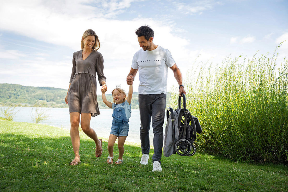 BUGGY SPORTWAGEN NIKO - ONYX  - Schwarz, MODERN, Textil/Metall (88,5/51,5/106,5cm) - Osann