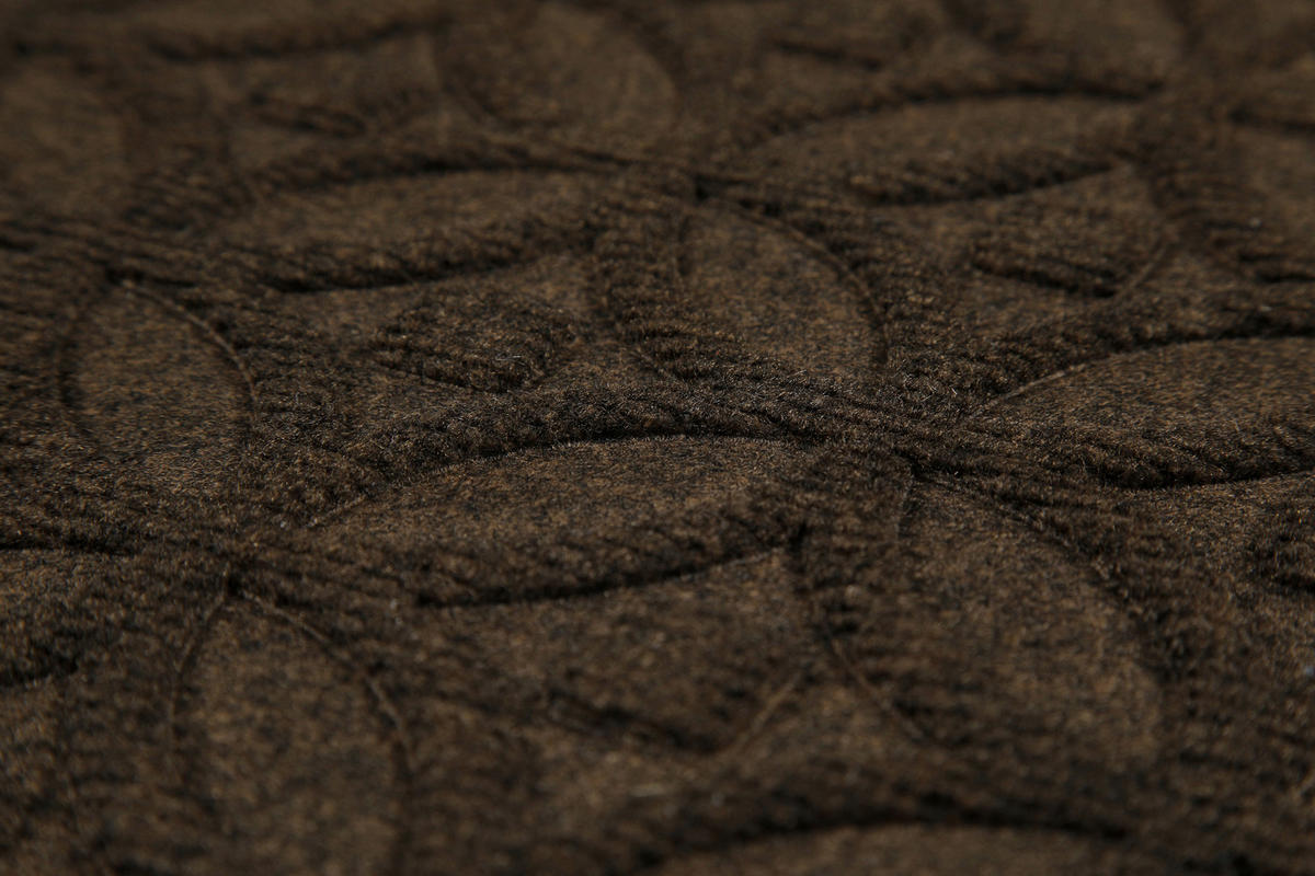 FUßMATTE 45/75 cm Midnight Mosaic  - Dunkelbraun, KONVENTIONELL, Kunststoff/Textil (45/75cm) - WECON HOME