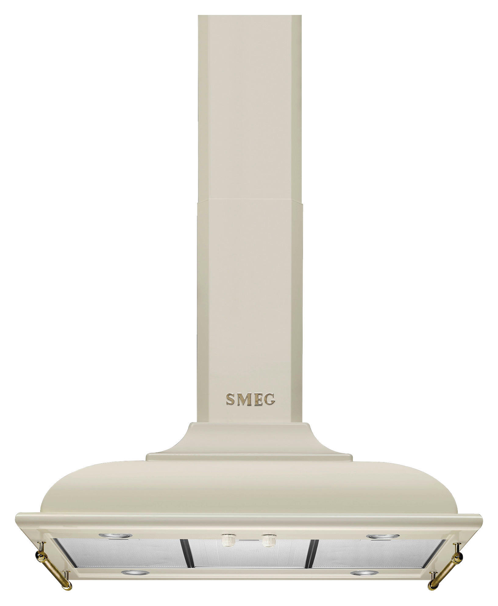 Smeg Dunstabzugshaube Cortina Creme 90x75x68.2 cm