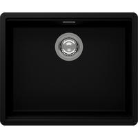 SPÜLE KIRN100LFBNGT  - Schwarz, Basics, Stein (55,6/28,9/45,6cm) - Schock