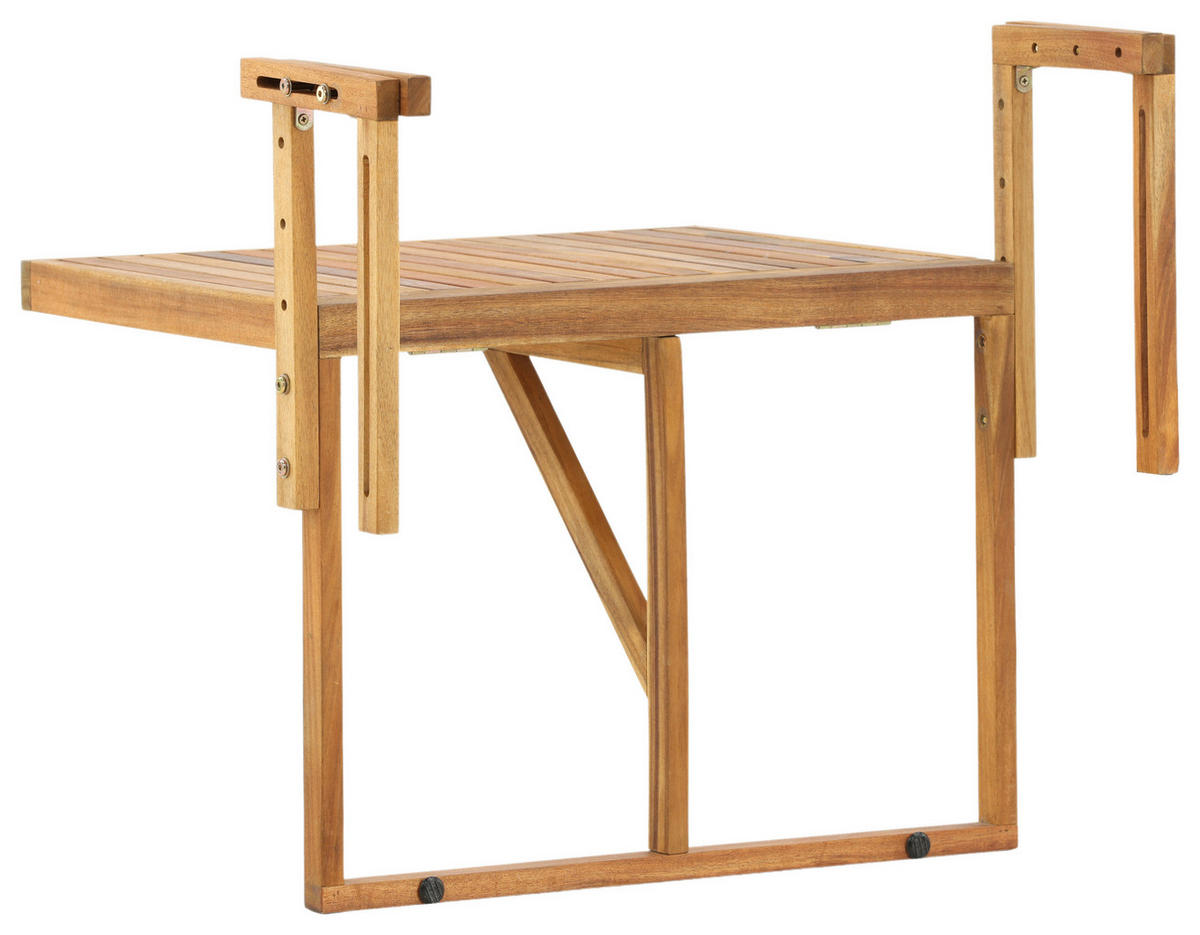 UTEBORD trä rektangulär  - akaciefärgad, Klassisk, trä (60/45/55cm) - Gardenson