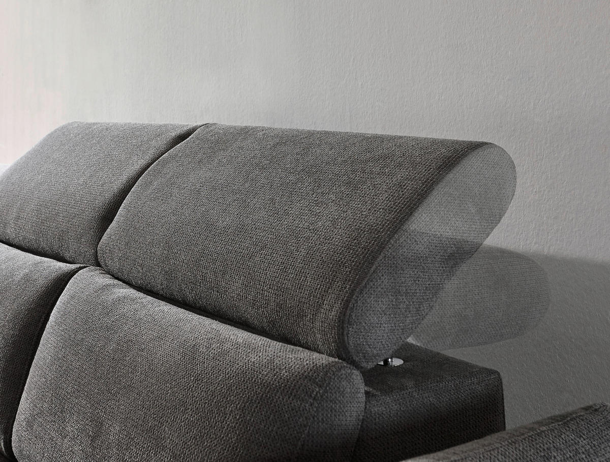 SEDEŽNA GARNITURA, velur krem barve, bež  - črna/krem barve, Design, umetna masa/tekstil (224/254cm) - Stylife