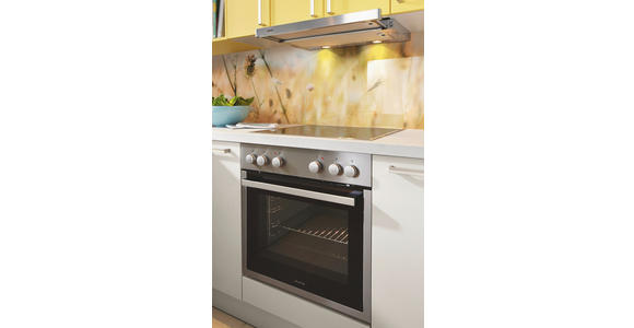 EINBAUKÜCHE   - Gelb/Grau, Design, Holzwerkstoff - Novel