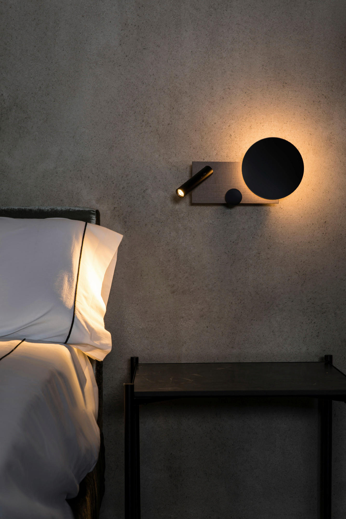 LED-WANDLEUCHTE  27 cm  - Grau, LIFESTYLE, Metall (27cm)