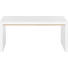 SITZBANK Eichefarben, Weiß - Eichefarben/Weiß, Design, Holzwerkstoff (100/46/35cm) - Xora