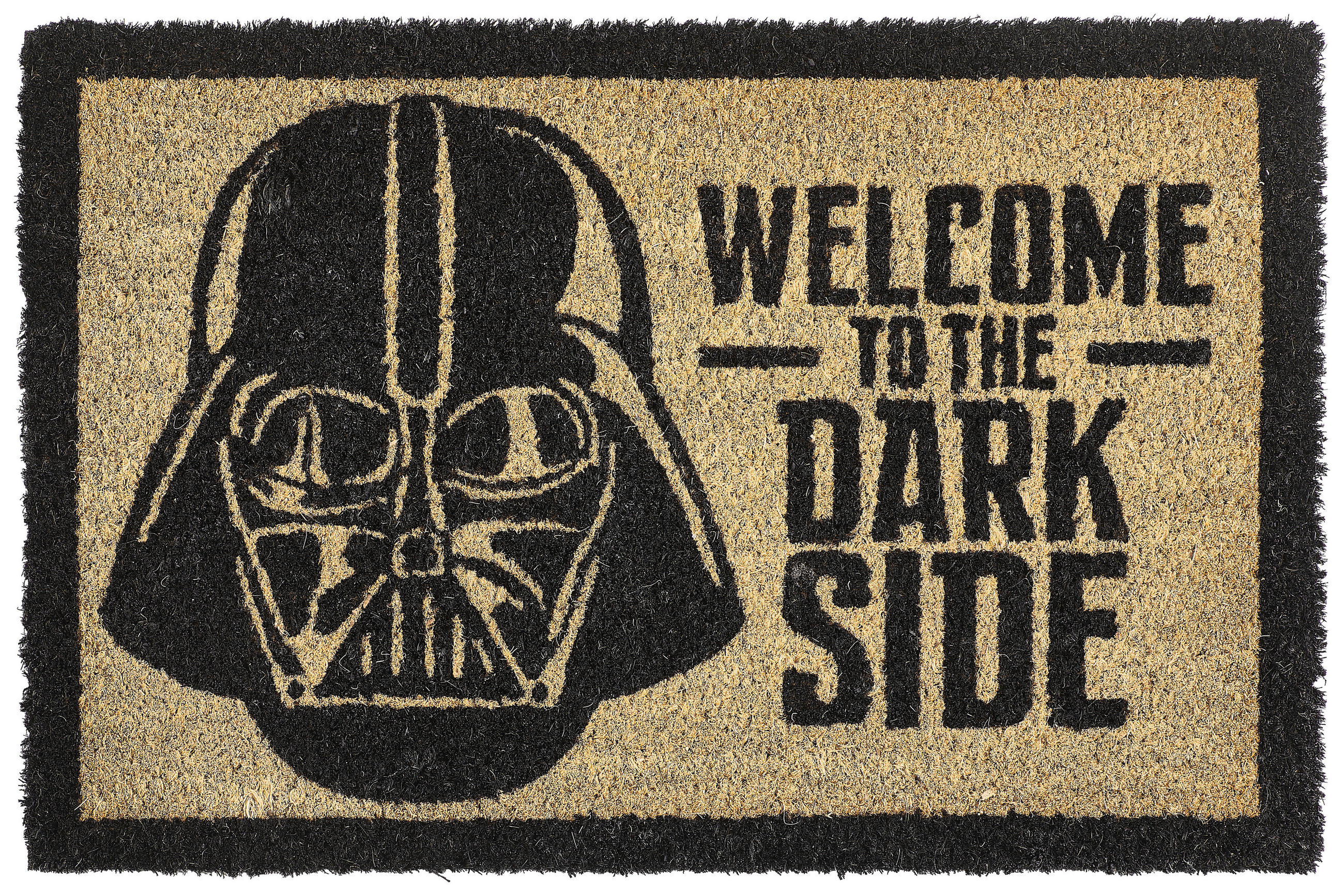 FUßMATTE   Braun, Schwarz  - Schwarz/Braun, Basics, Kunststoff/Textil (60/40/0,15cm) - Star Wars