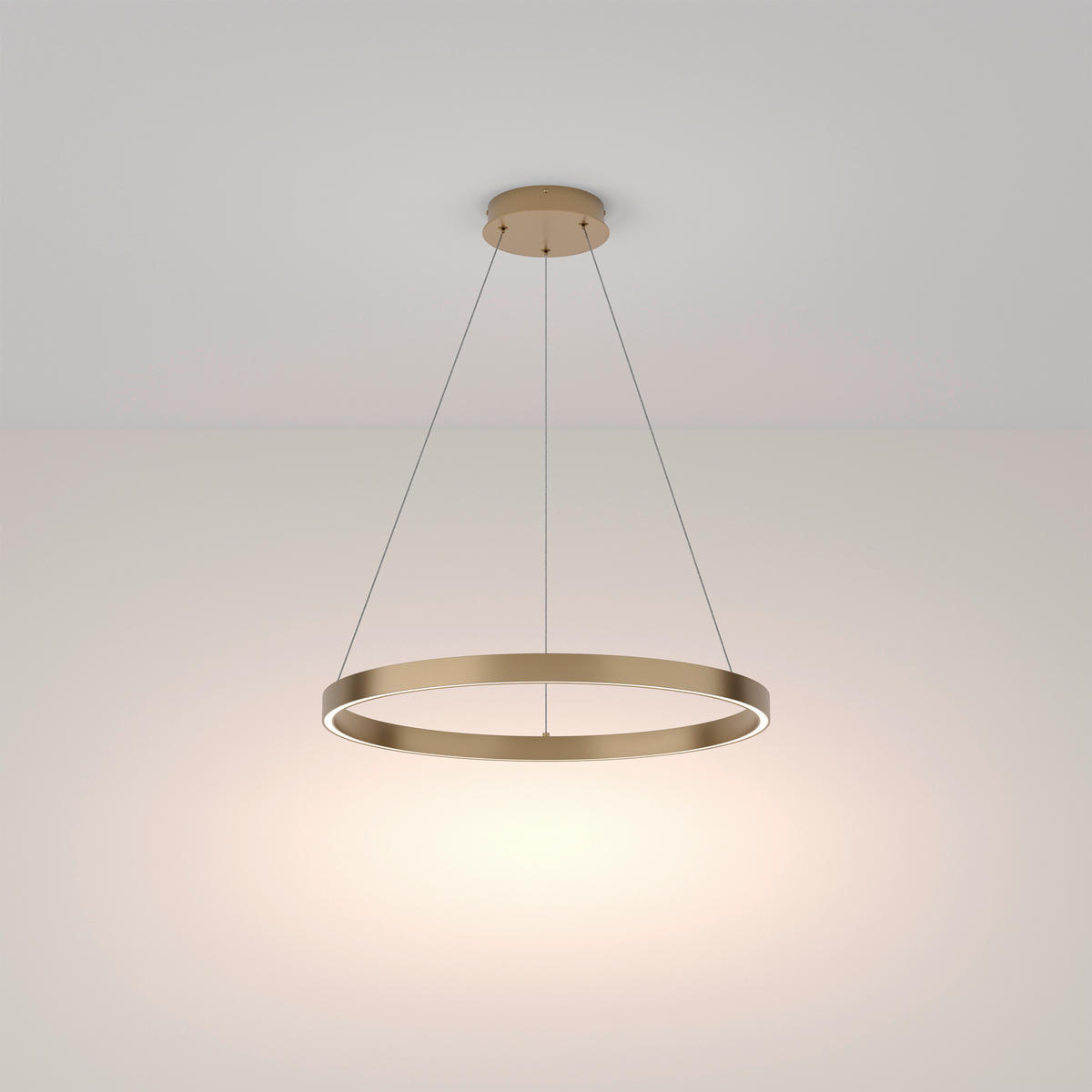 PENDELLAMPA 60/60/120 cm  - mässingsfärgad, Trend, metall (60/60/120cm) - MAYTONI