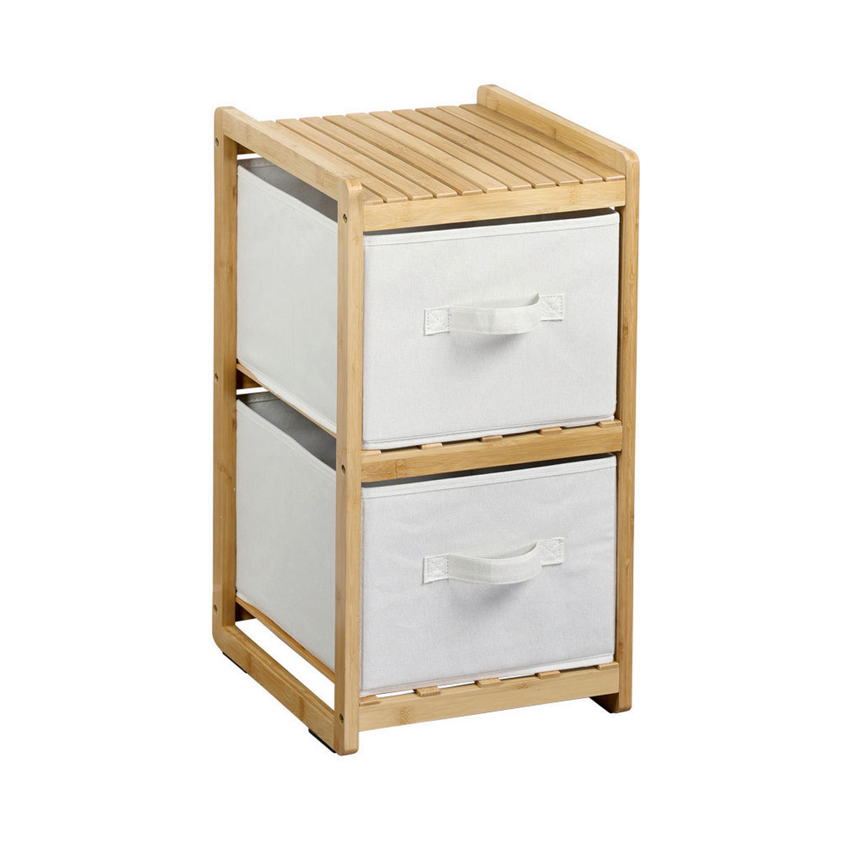 BADEZIMMERREGAL 29.5/57/33.5 cm  - Creme/Naturfarben, Basics, Naturmaterialien/Textil (29.5/57/33.5cm) - Kesper