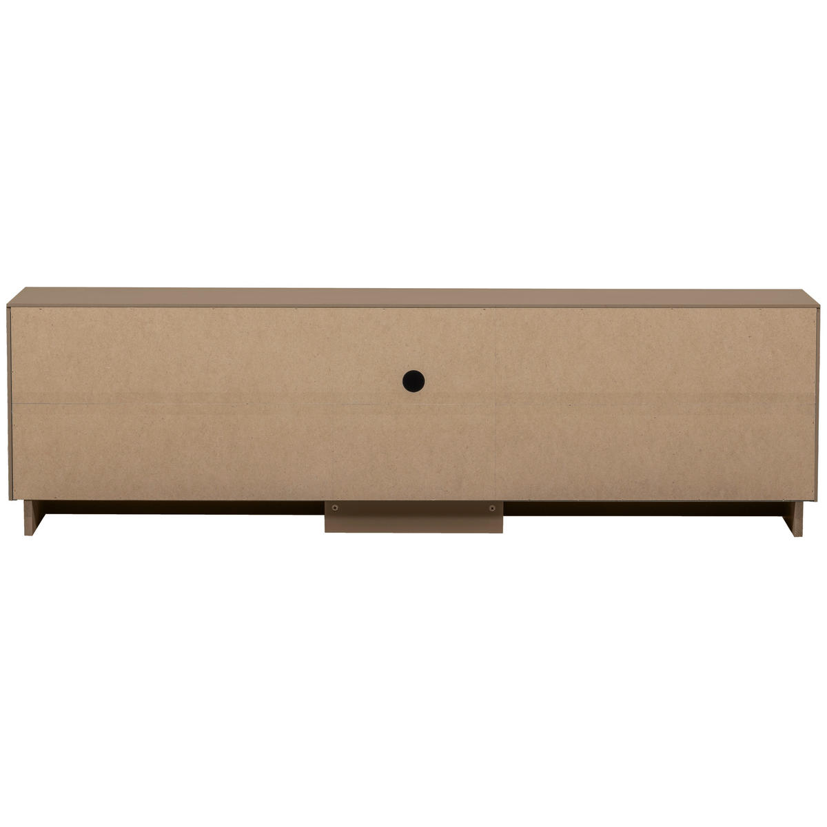 LOWBOARD Teo  in 180/52/40 cm  - Schlammfarben, Design, Holz (180/52/40cm) - Livetastic