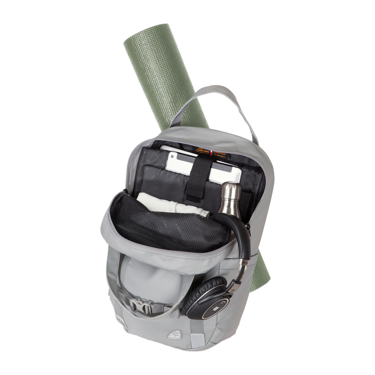 RUCKSACK WALKER  - Hellgrau, KONVENTIONELL, Textil (30/46/14cm) - Schneiders