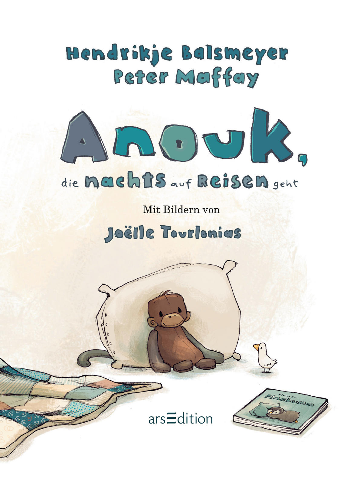GUTENACHTGESCHICHTEN ars Edition Anouk, die nachts auf Reisen geht  - Basics (20/26,8/1,8cm)