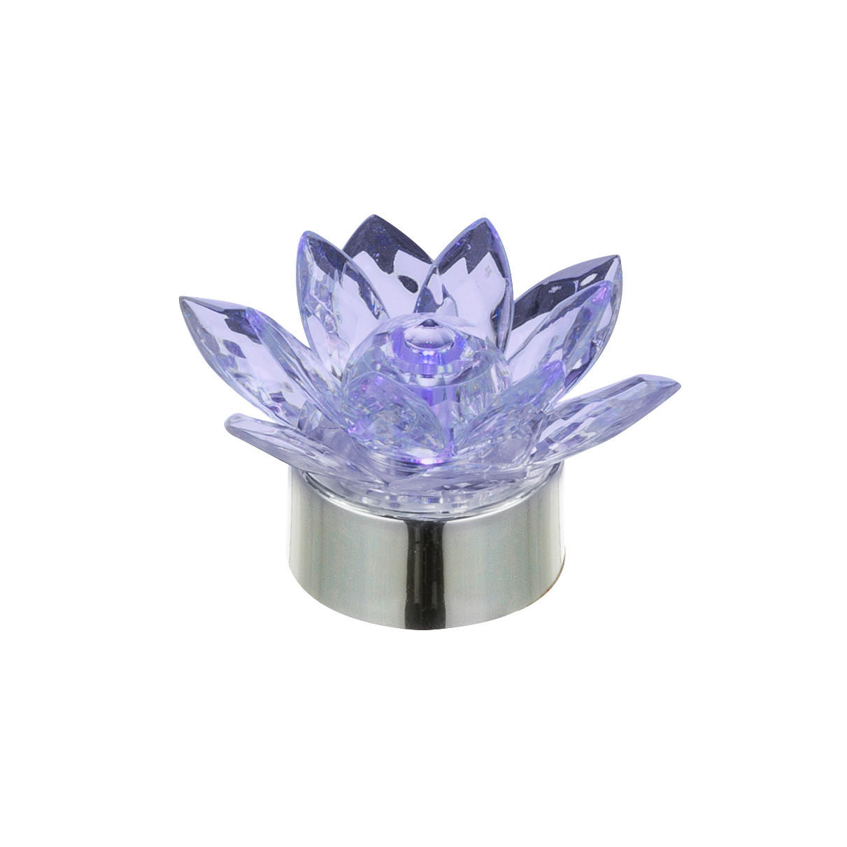 LED-BORDSLAMPA 9/4,2 cm   - klar/lila, Basics, plast (9/4,2cm)