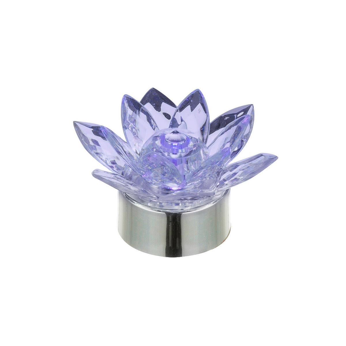 LED-BORDSLAMPA 9/4,2 cm   - klar/lila, Basics, plast (9/4,2cm)