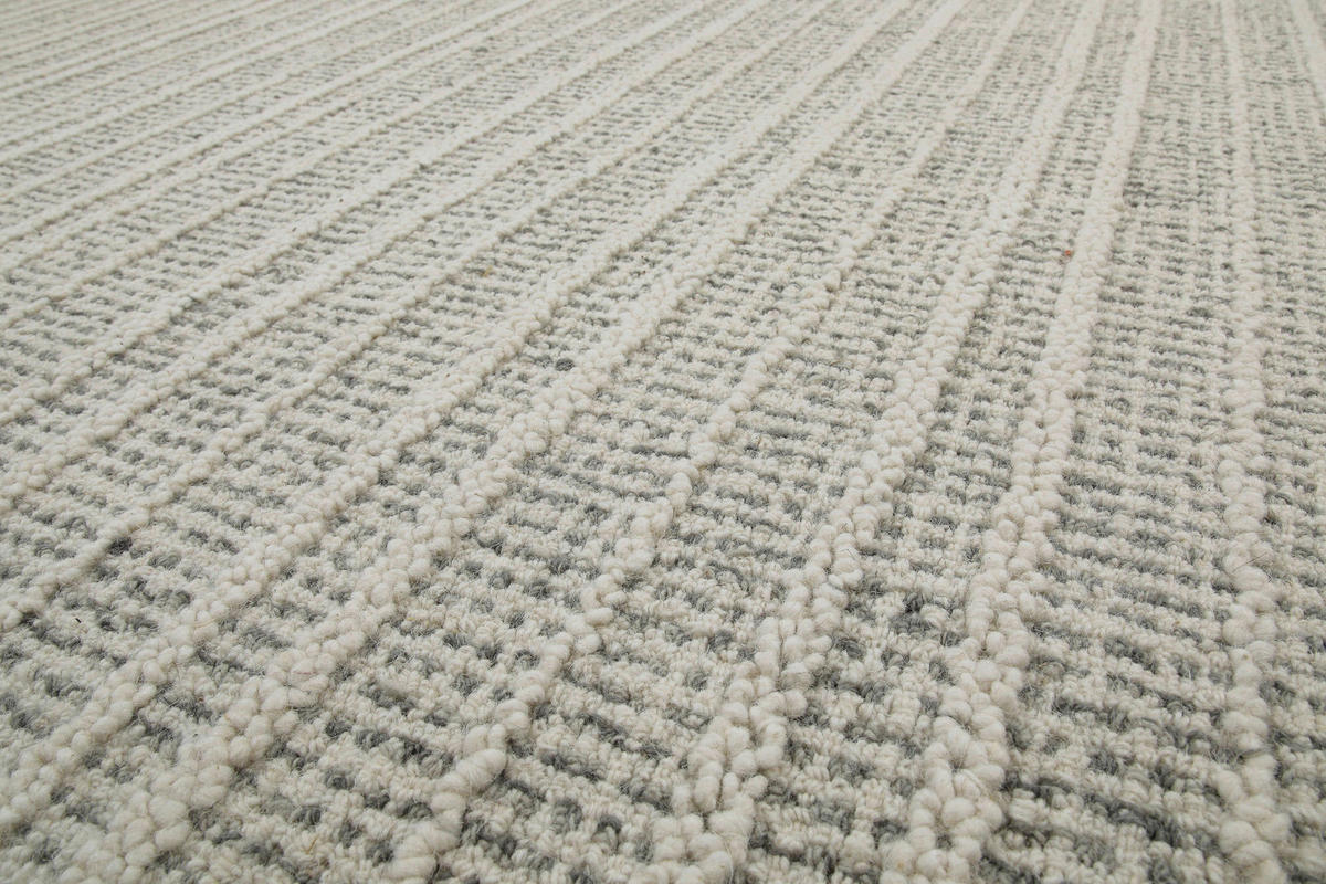 WEBTEPPICH 70/140 cm Hamptons Fortyfive Creme, Grau  - Creme/Grau, Design, Textil (70/140cm) - WECON HOME