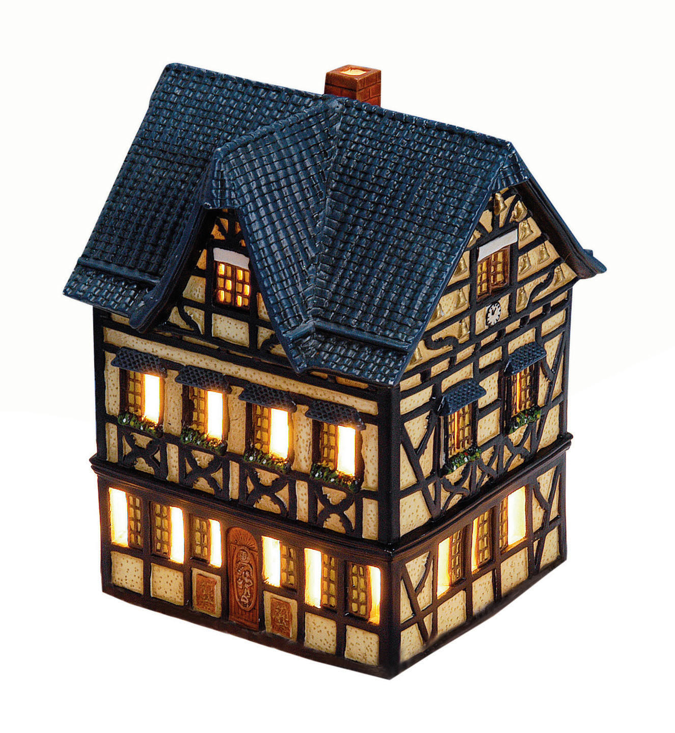DEKOHAUS  - Schwarz/Braun, Basics, Keramik (15/20/13cm)