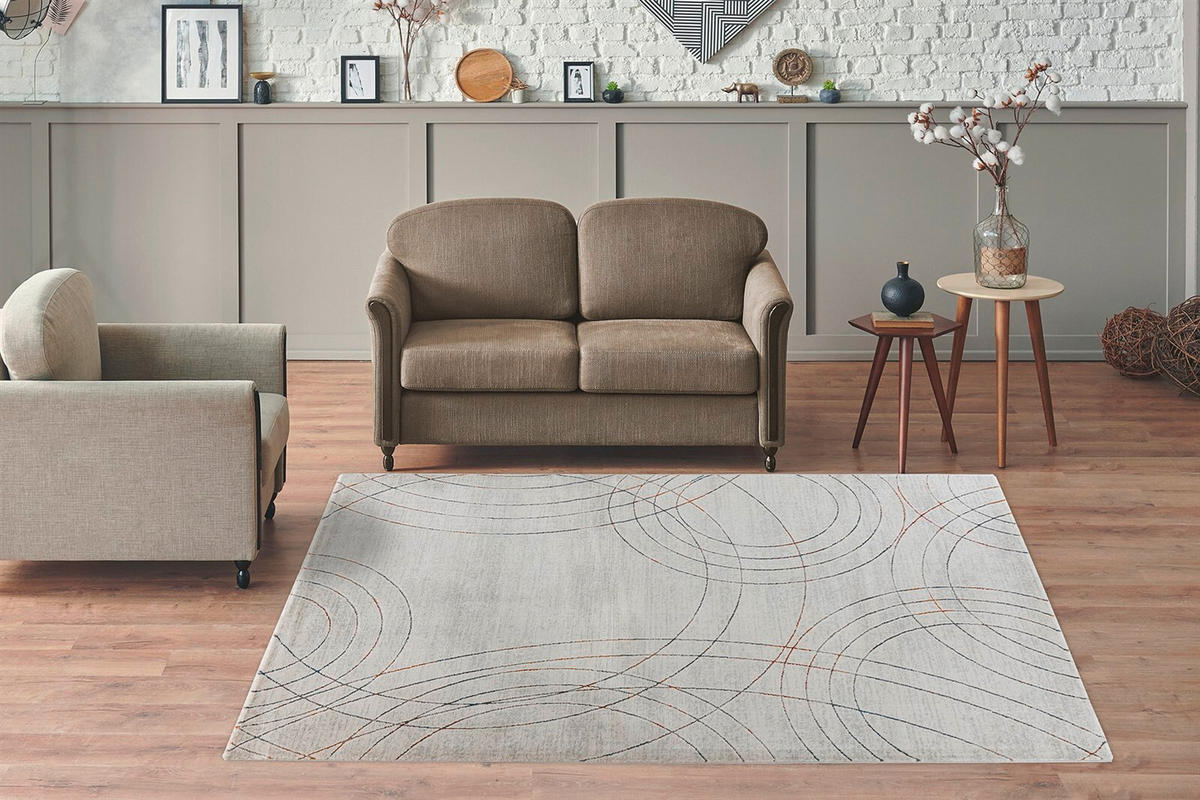 TEPPICH 80/150 cm Lorin 225 Grau / Multi Grau, Multicolor  - Multicolor/Grau, KONVENTIONELL, Textil (80/150cm)