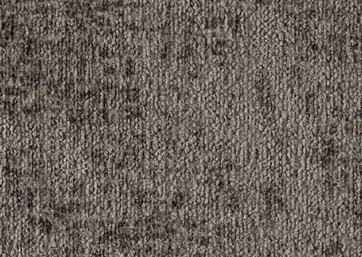 ECKSOFA in Chenille Dunkelbraun  - Dunkelbraun/Schwarz, Design, Kunststoff/Textil (307/194cm) - Carryhome