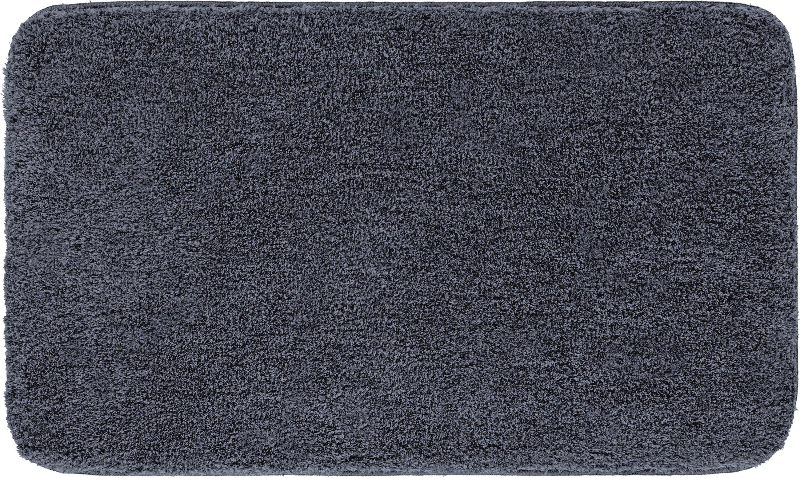 Grund Badteppich Melange Dunkelgrau 50x80 cm