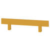 BETTSCHUTZGITTER  - Gelb, MODERN, Holz (100/22,5/4cm) - MID.YOU