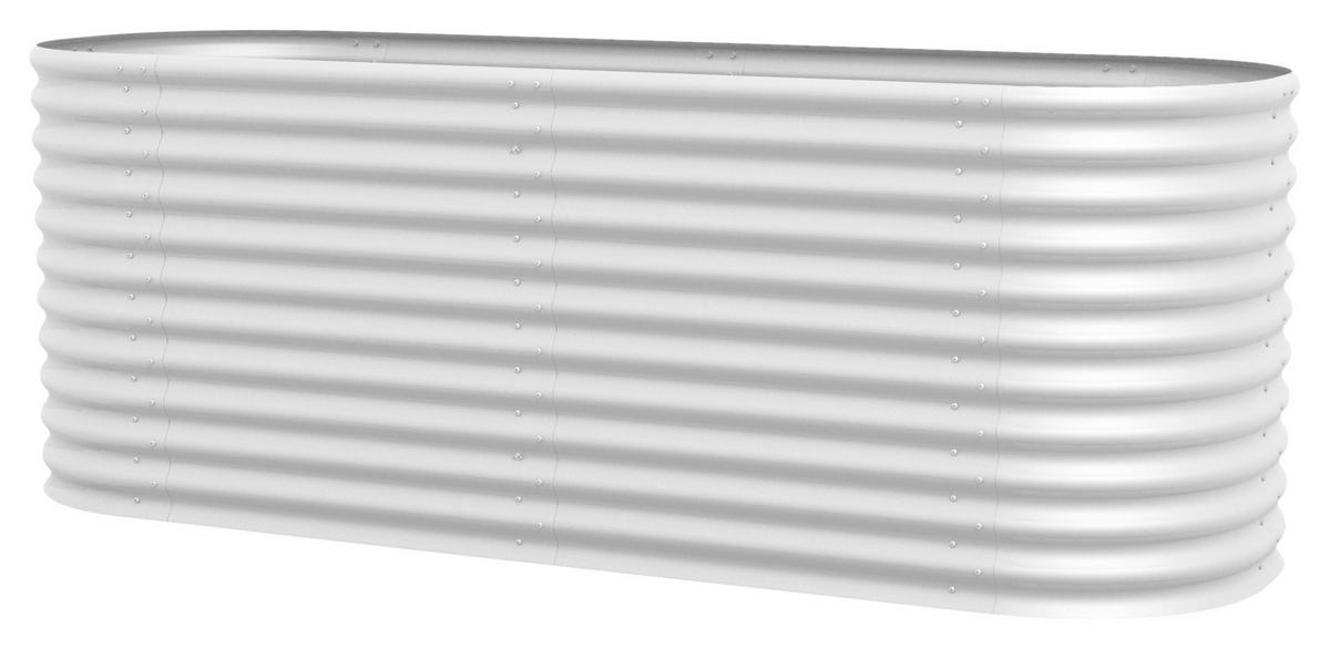 HOCHBEET-ERWEITERUNG 82,1/85,8/80 cm  - Alufarben, Basics, Metall (82,1/85,8/80cm)