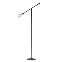 STEHLEUCHTE 62/170 cm    - Goldfarben/Schwarz, Design, Metall (62/170cm)