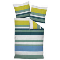 POSTEĽNÁ BIELIZEŇ, makosatén, zelená, 140/200 cm  - zelená, Modern, textil (140/200cm) - Janine