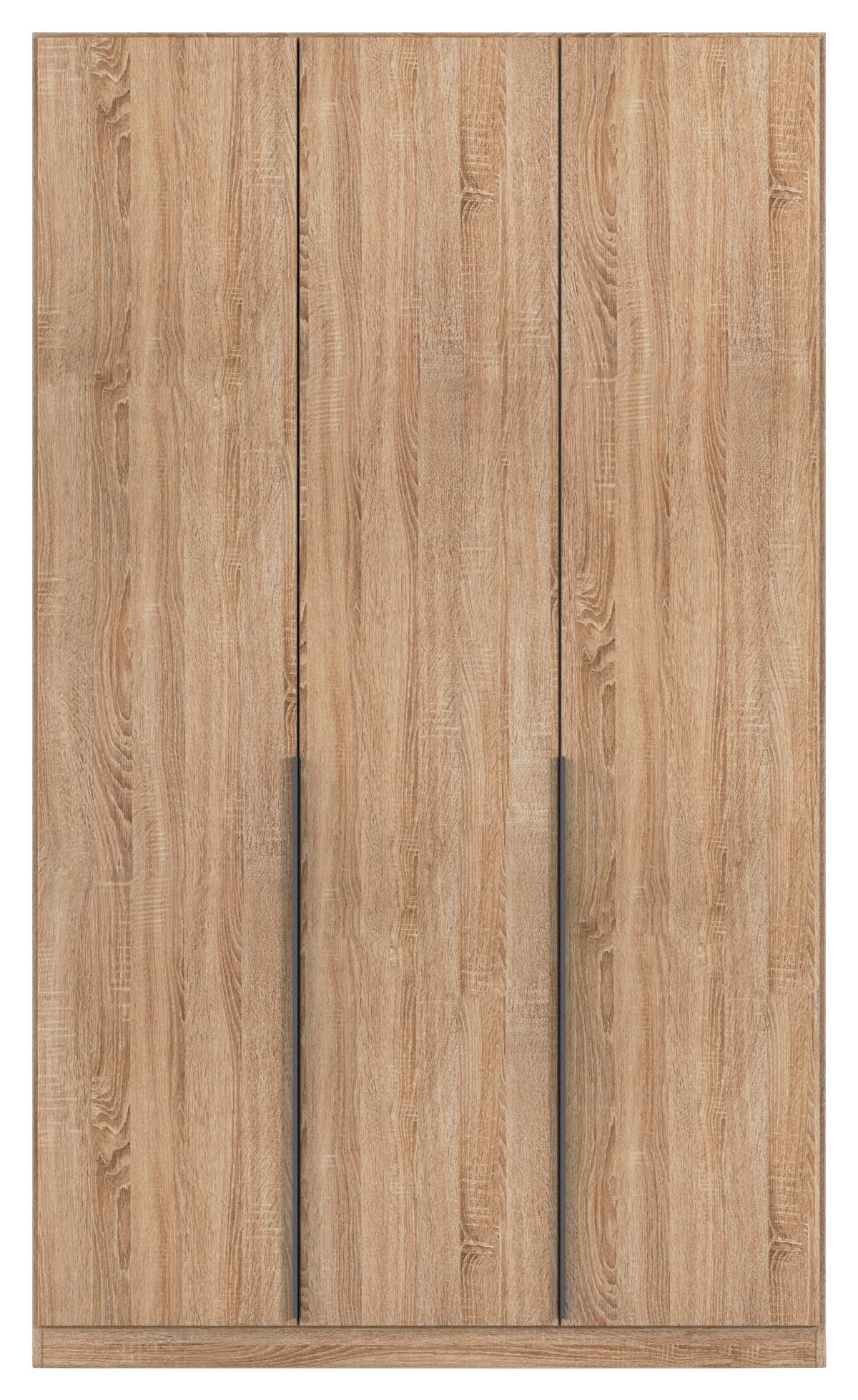 DREHTÜRENSCHRANK Sonoma Eiche  - Grau/Sonoma Eiche, Modern, Holzwerkstoff (136/229/54cm) - Rauch Möbel