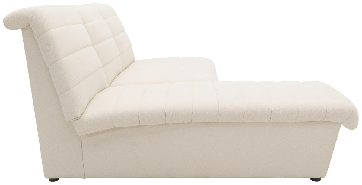 ECKSOFA in Webstoff Ecru  168/214 cm  - Ecru/Schwarz, Design, Kunststoff/Textil (168/214cm) - LOOKS by W.Joop