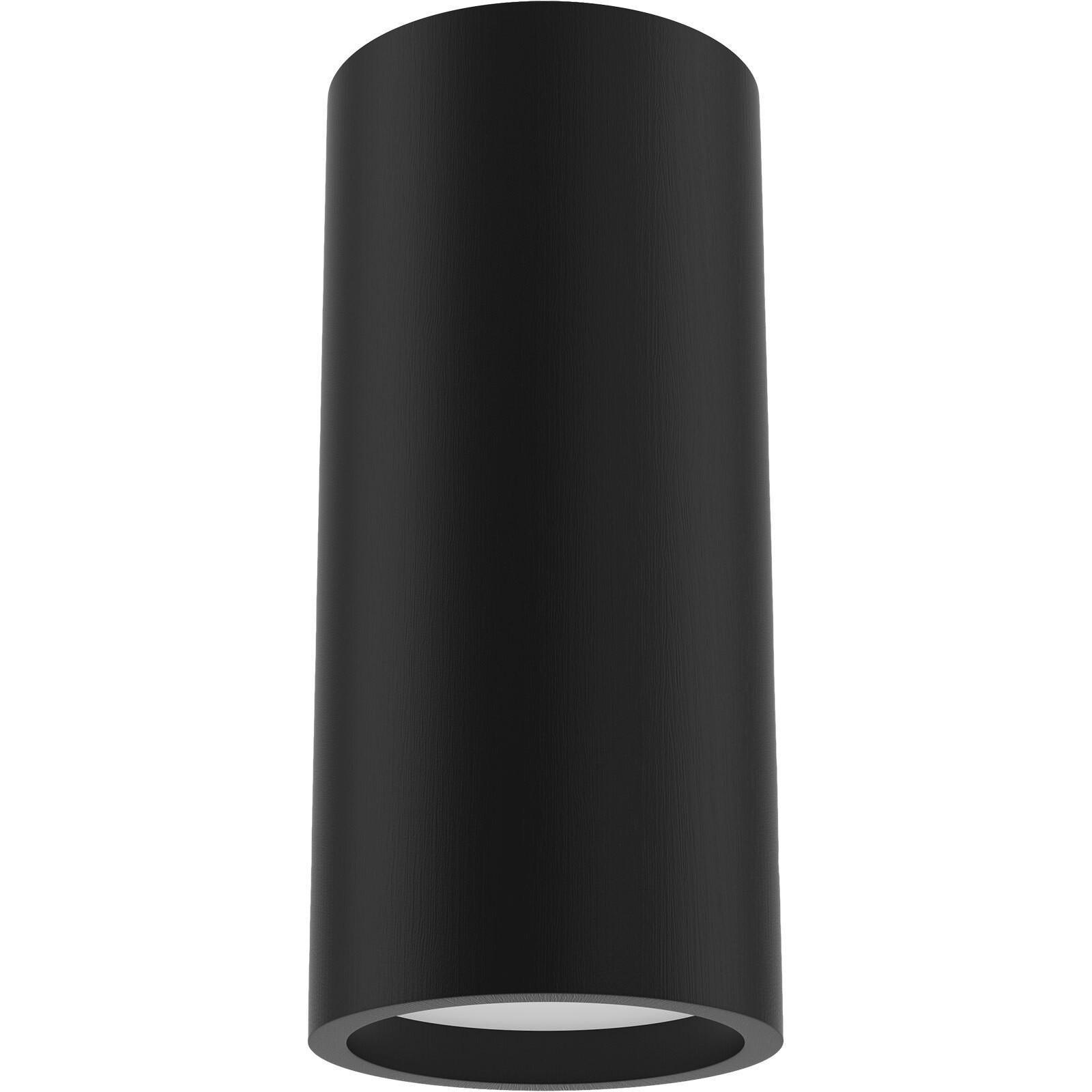 STROPNÍ BODOVÉ SVÍTIDLO, 6/13 cm  - černá, Basics, dřevo (6/13cm)