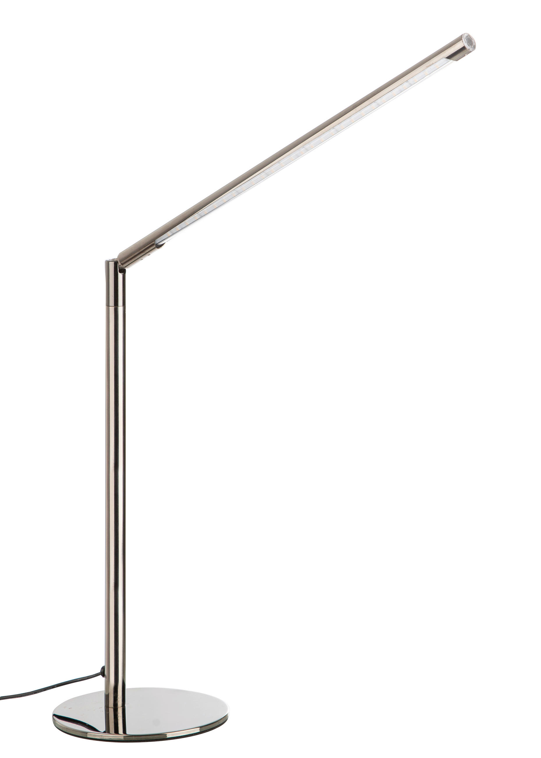 Globo Led-Tischleuchte Carlo Silber 3x40x3 cm