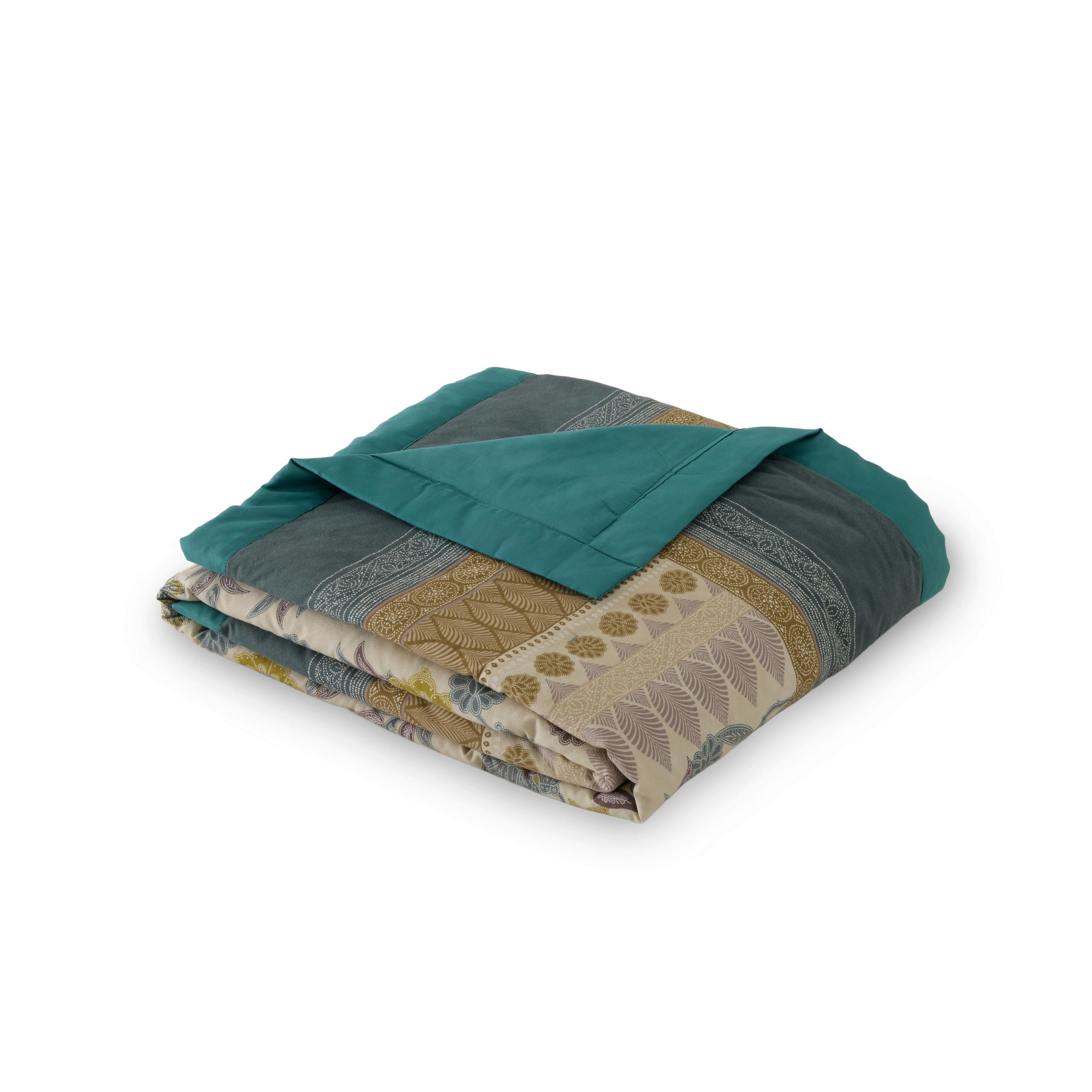 PLED   135/190 cm       zelena  - zelena, Basics, tekstil (135/190cm) - Bassetti