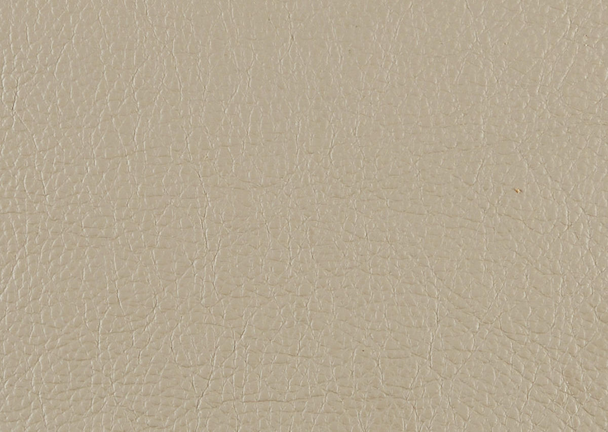 3-SITZER-SOFA Echtleder Ecru  - Ecru/Schwarz, Design, Leder/Metall (210/79/104cm) - Belluti