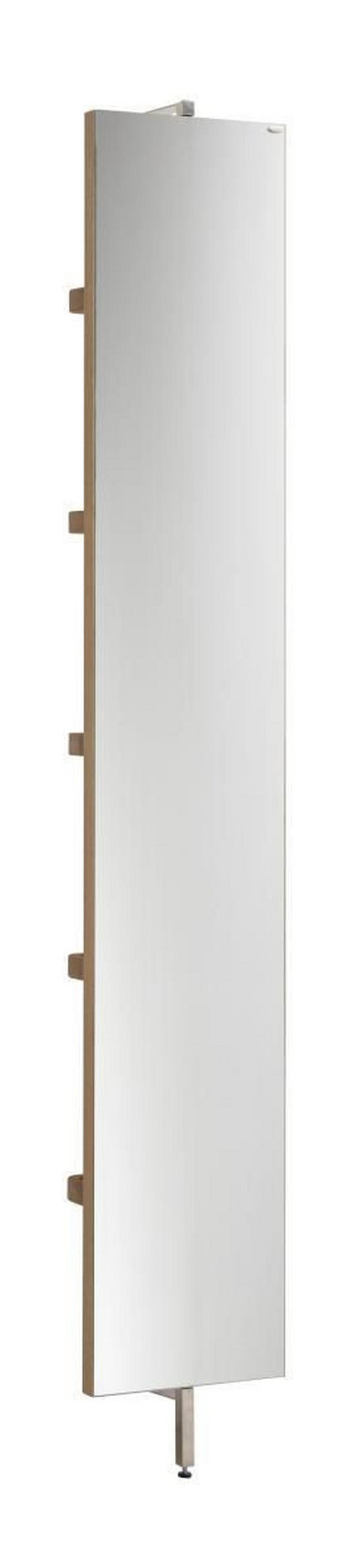 HOCHSCHRANK 31,6/195/21 cm  - Eichefarben, Design, Glas/Holz (31,6/195/21cm) - Voglauer
