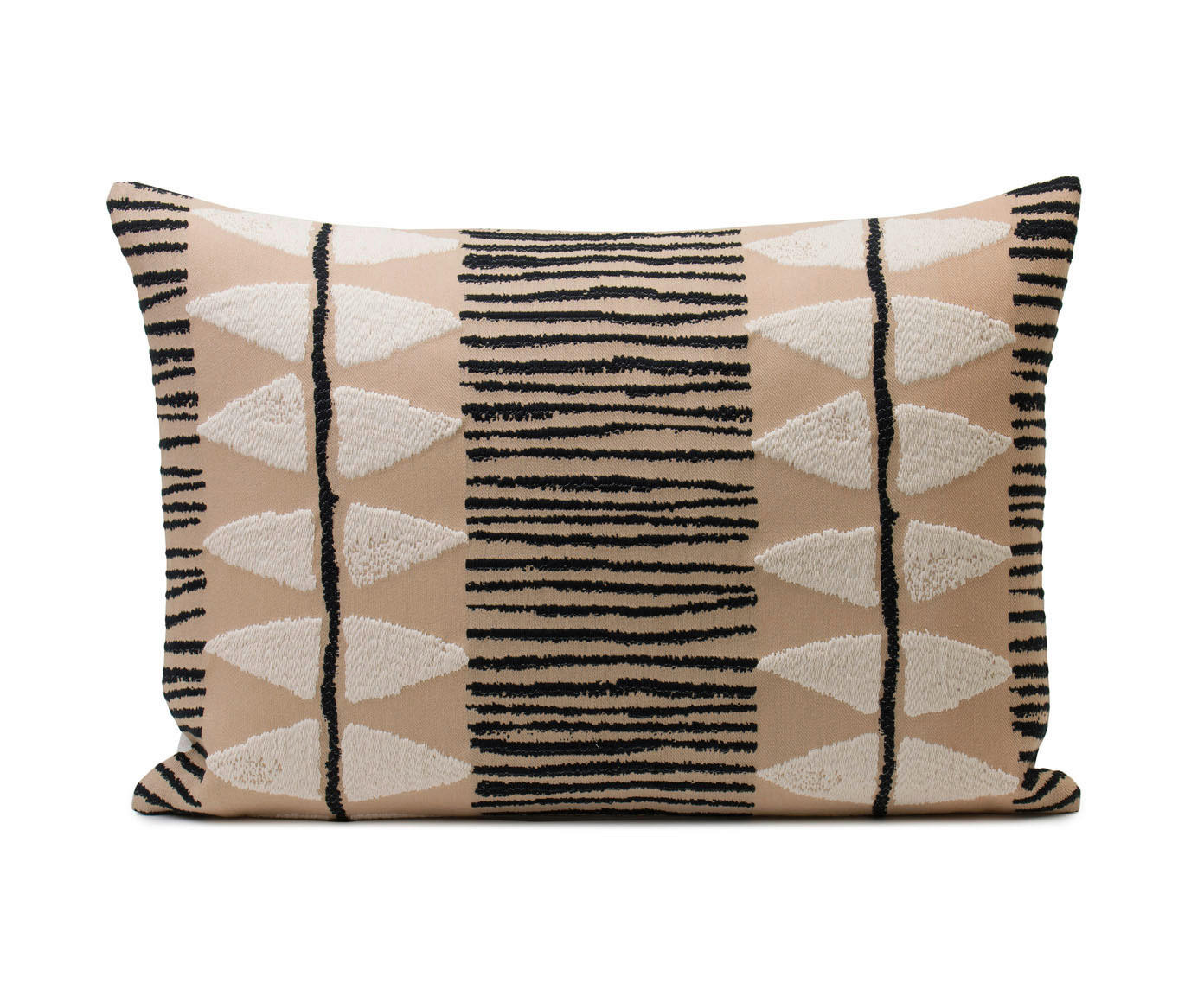 KISSENHÜLLE Boho Style 40/60 cm - Taupe, Basics, Textil (40/60cm) - Esposa