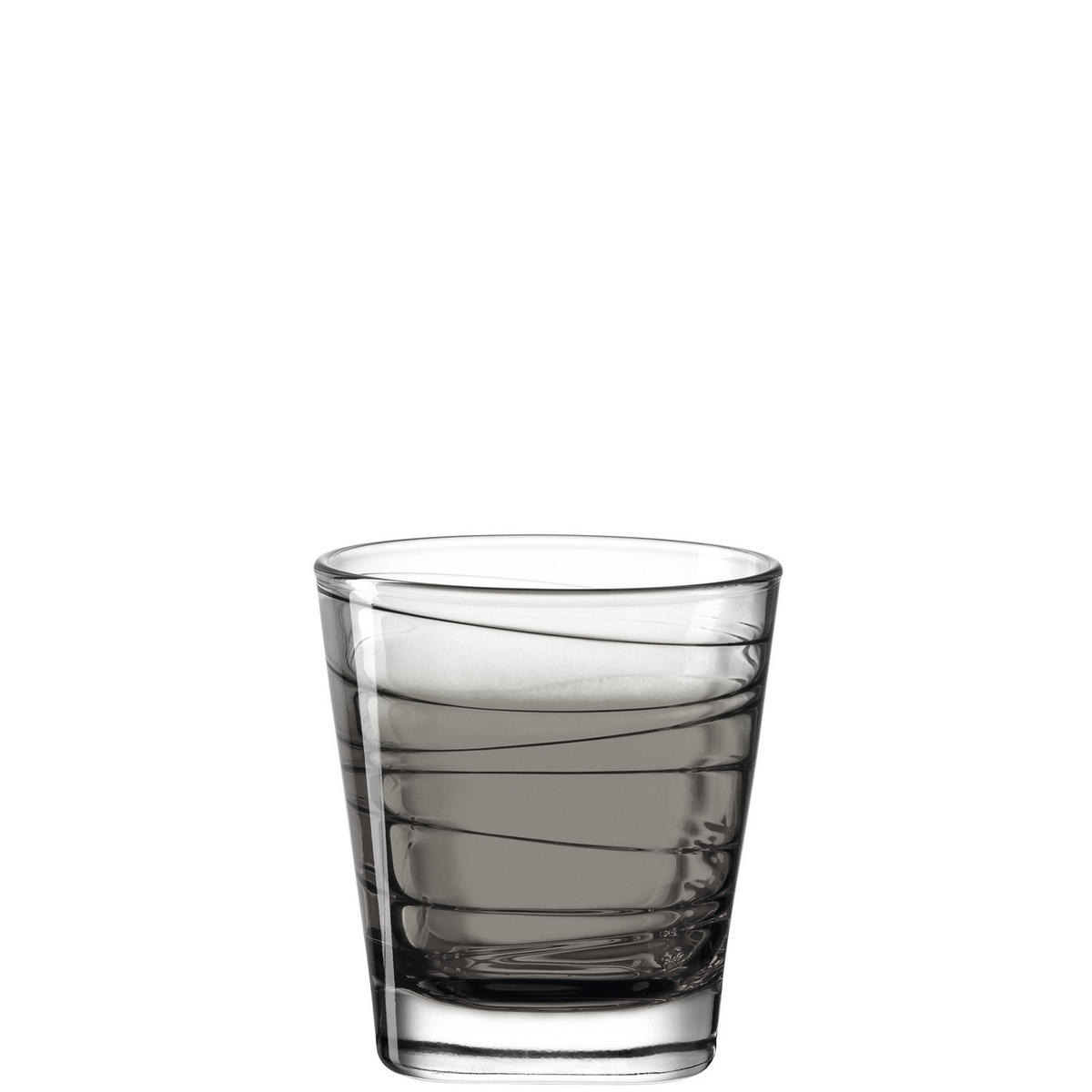 WHISKY-GLÄSERSET 250,00 ml 6-teilig  - Grau, Design, Glas (8,30/9,00/8,30cm) - Leonardo