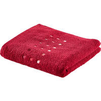 HANDTUCH Quattro Dunkelrot  - Dunkelrot, Basics, Textil (50/100cm) - Esposa