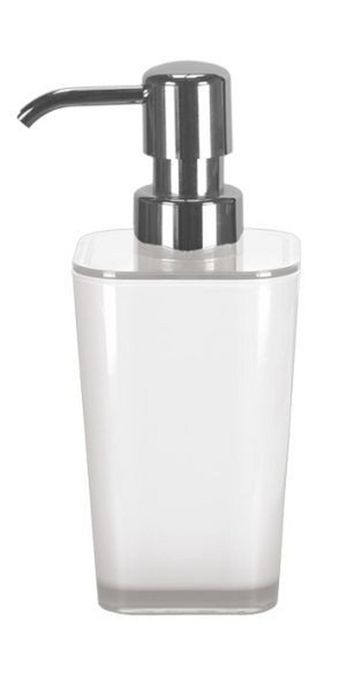 SEIFENSPENDER Kunststoff  - Weiss, Basics, Kunststoff (19,3/7cm) - Kleine Wolke