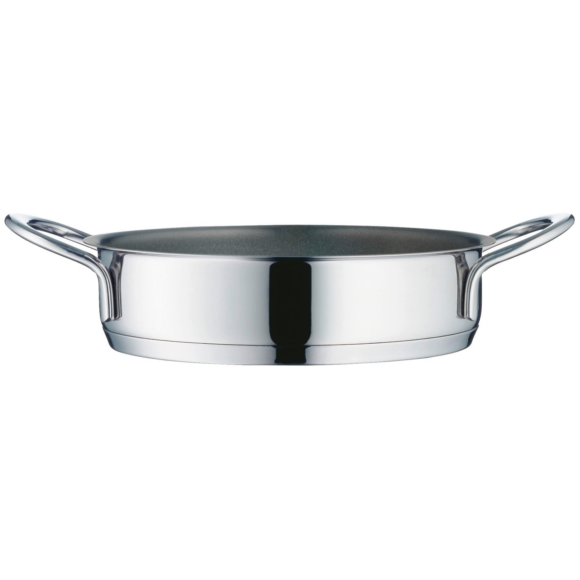 SERVIERPFANNE Mini 18 cm  - Edelstahlfarben, Basics, Metall (18cm) - WMF