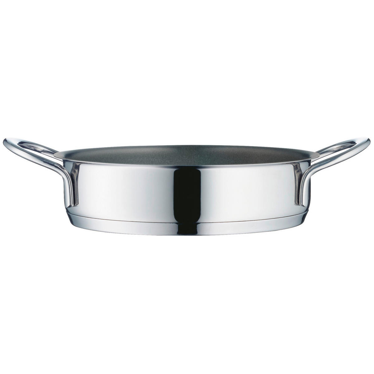 SERVIERPFANNE Mini 18 cm  - Edelstahlfarben, Basics, Metall (18cm) - WMF