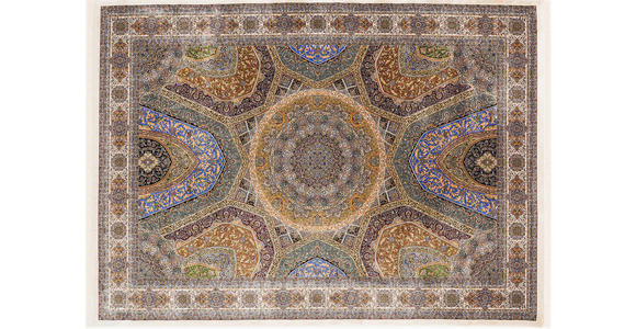 WEBTEPPICH 60/90 cm Arabesk Multicolor  - Multicolor, LIFESTYLE, Textil (60/90cm) - Dieter Knoll