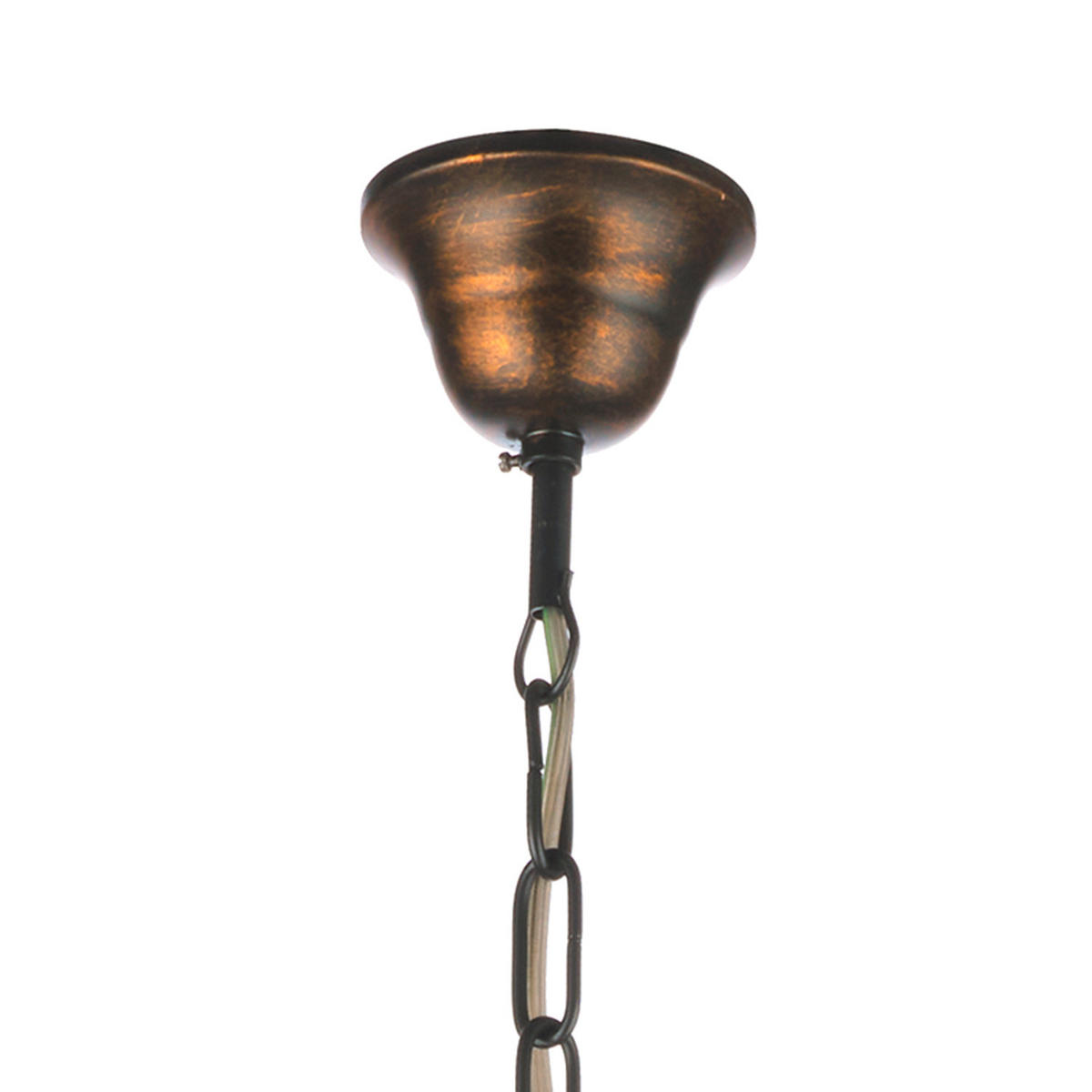 KRONLEUCHTER 4691 GRETEL 65/65/110 cm   - Bronzefarben, KONVENTIONELL, Metall (65/65/110cm)